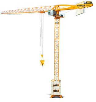 Potain MDT268 tower crane rental