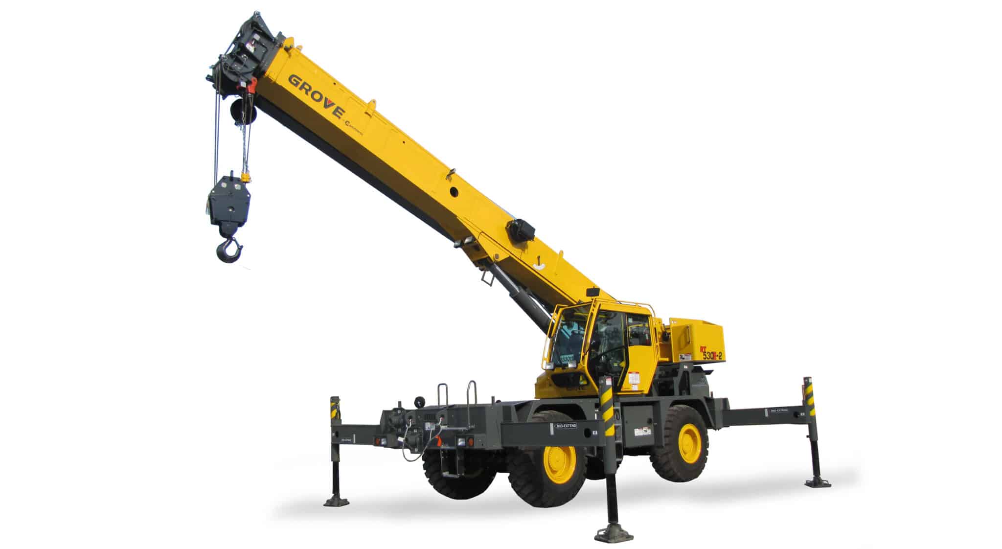 Grove RT530E-2 rough terrain crane rental