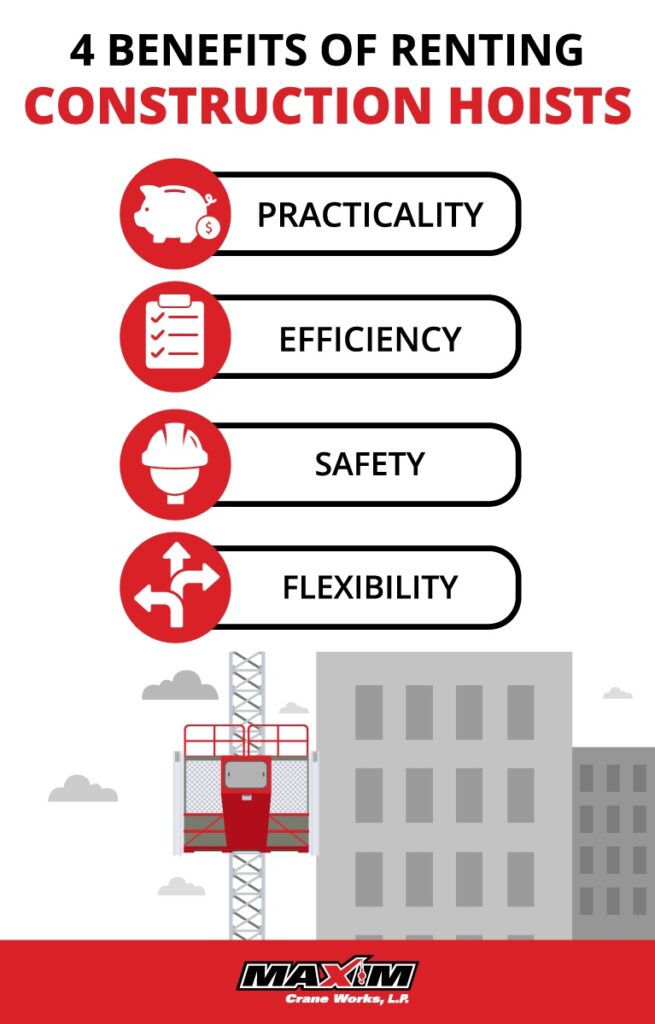 Benefits of Renting construction Hoists