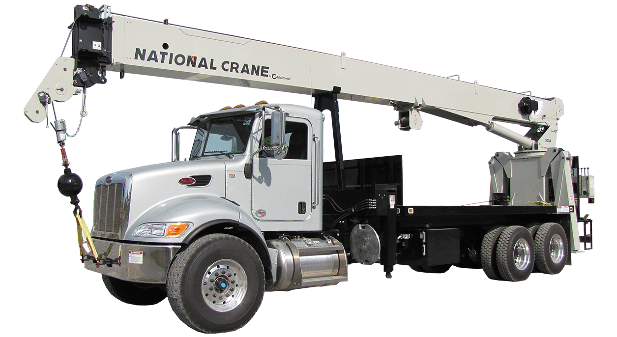 National 900A boom truck rental