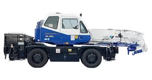 Tadano GR-150XL rough terrain crane showcasing advanced lifting technology and design efficiency.